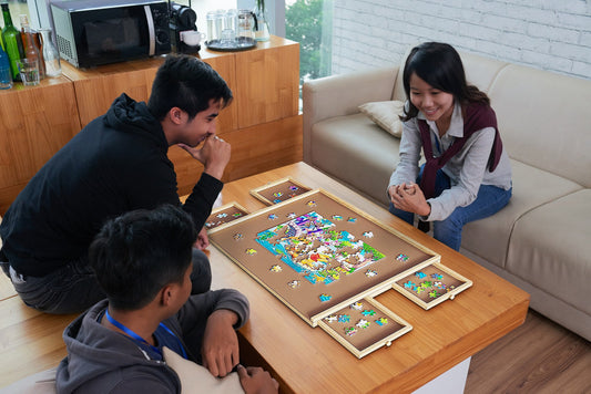 De voordelen van een puzzeltafel