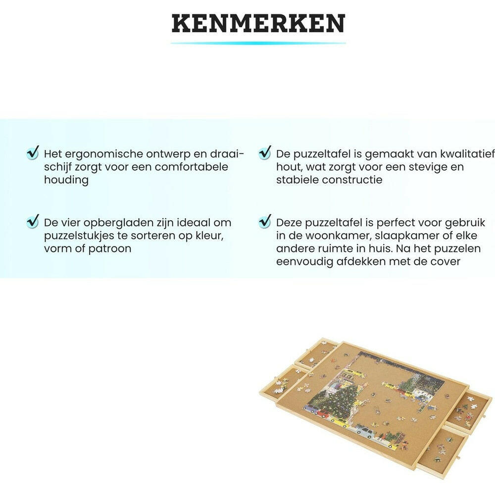 Premium Puzzeltafel 1000 Stukjes