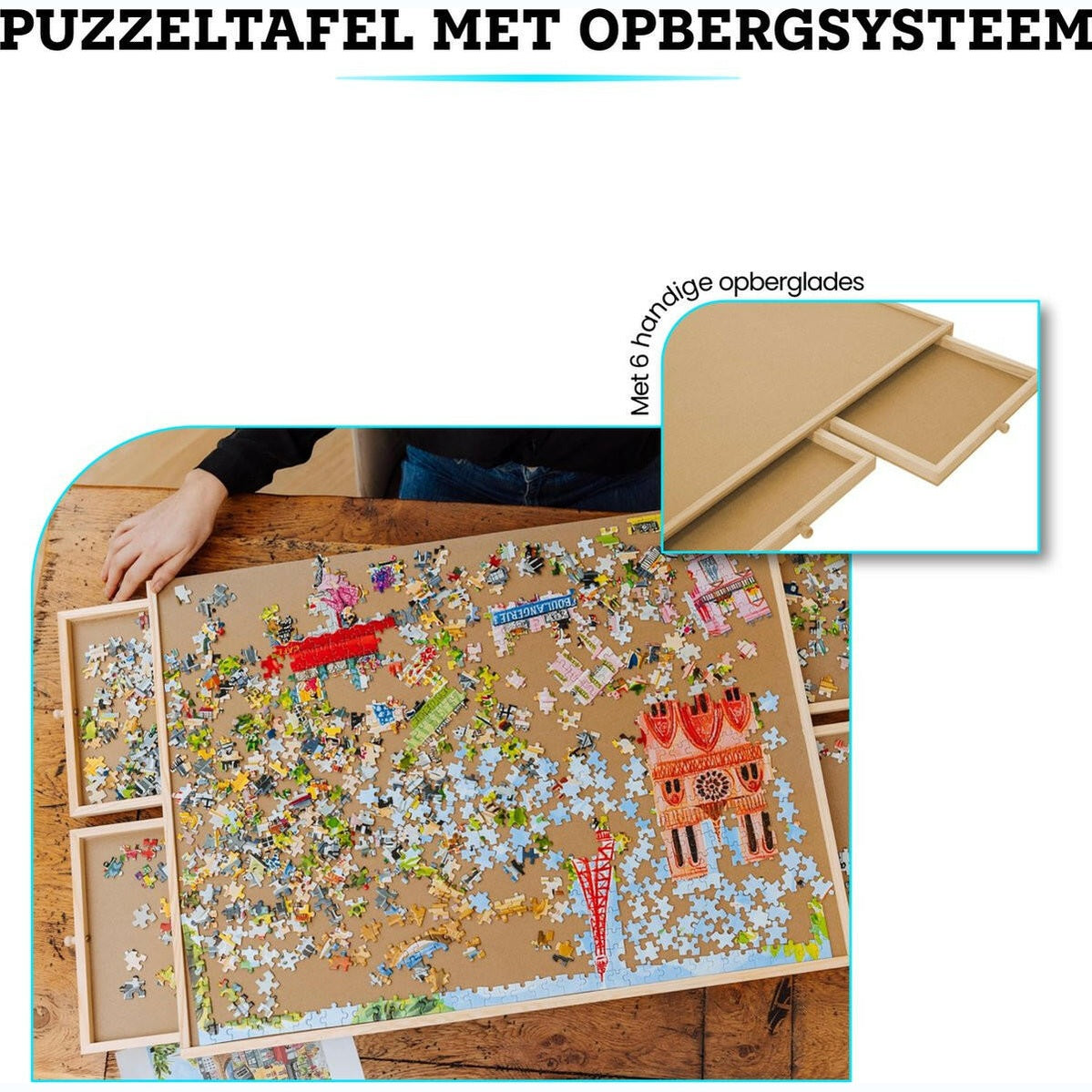 Premium Puzzeltafel 1500 Stukjes