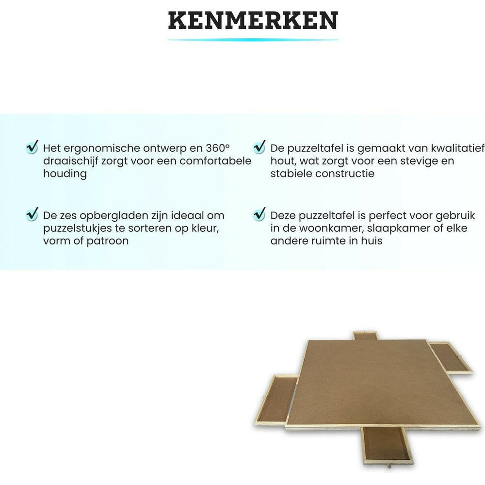 Premium Puzzeltafel 2000 Stukjes