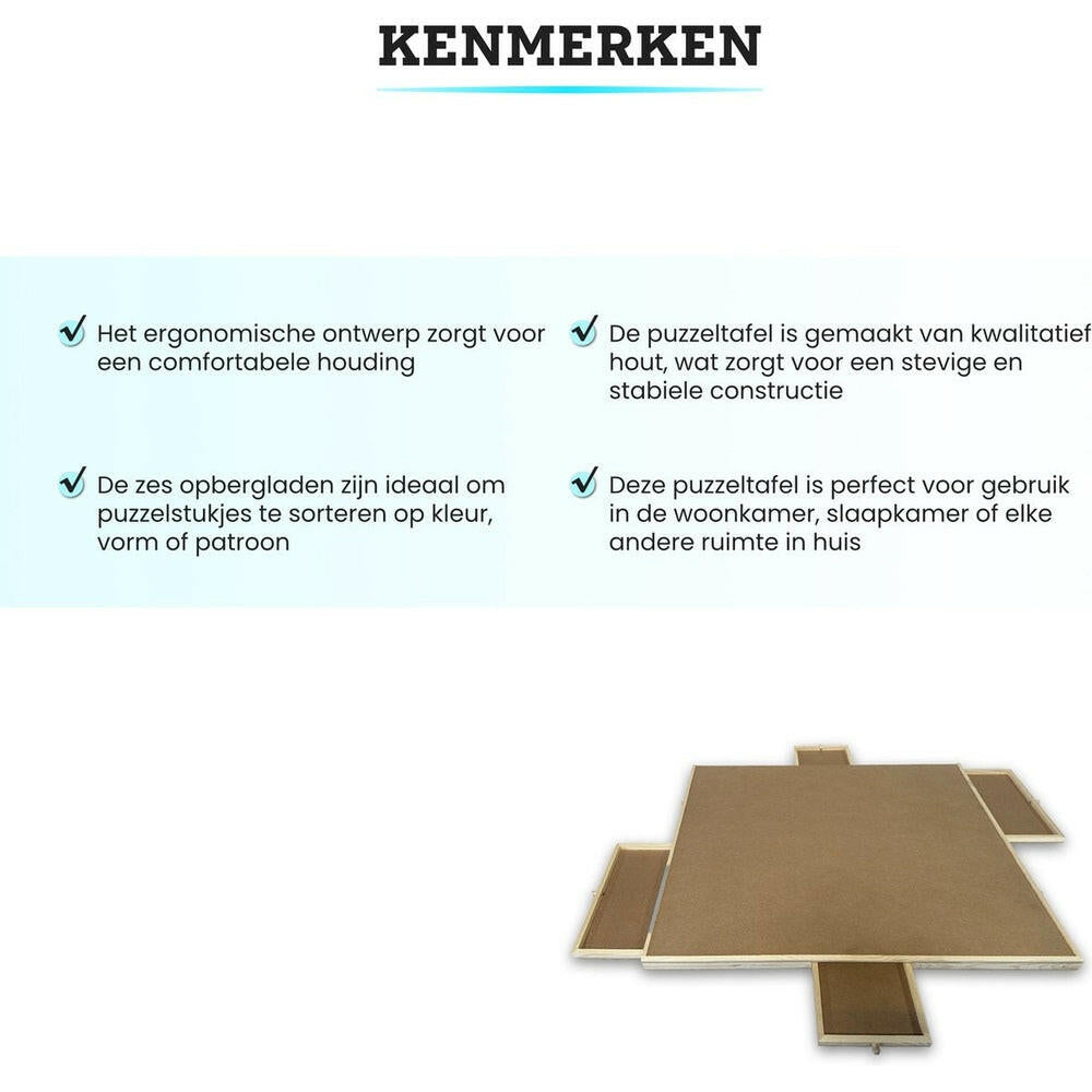 Puzzeltafel 1500 Stukjes